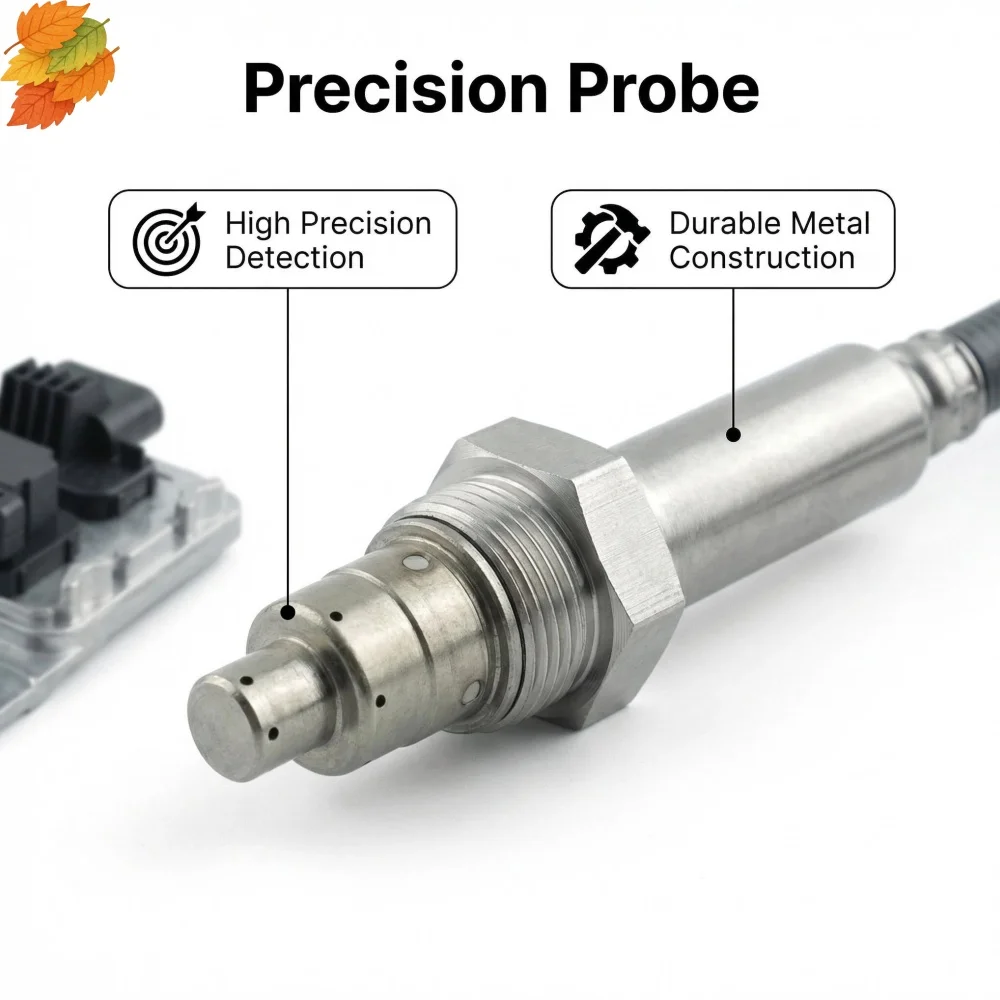 The brand-new nitrogen oxide sensor 04L907807EA  for VW Caddy 2016-2020 2.0L Diesel  Nitrogen Oxide Emission Sensor Euro VI