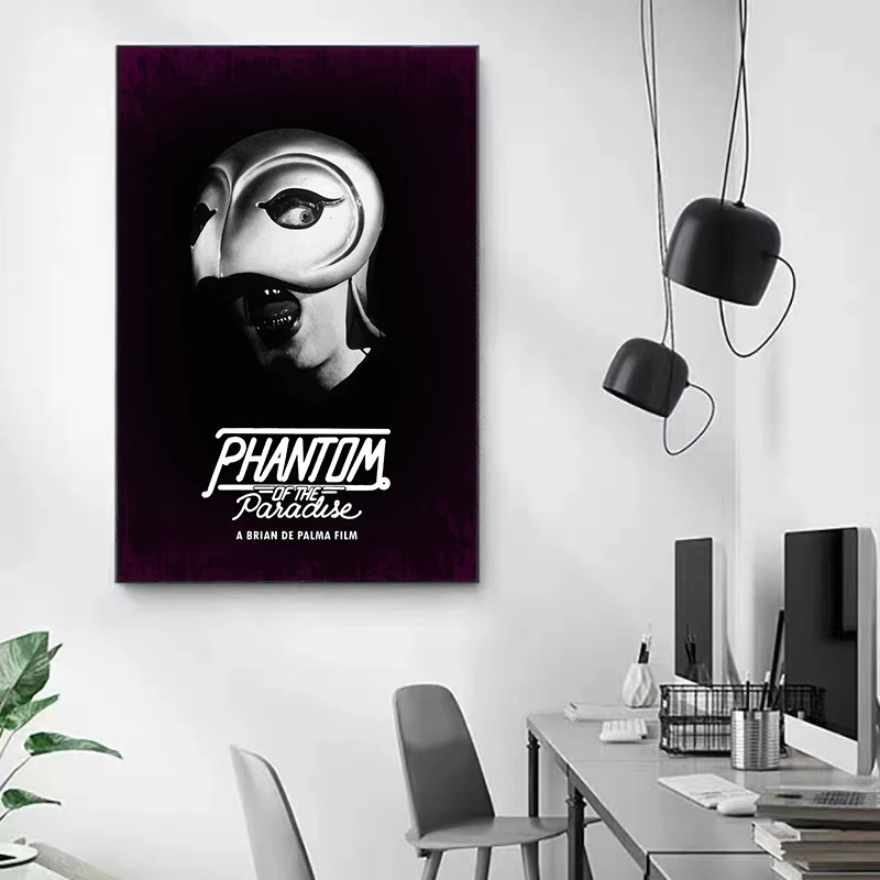 Horror Film Poster Canvas Printed Terrifier Donnie Darko Minimalist Movie Picture Wall Decor Picture Wall Art for Game Room Home