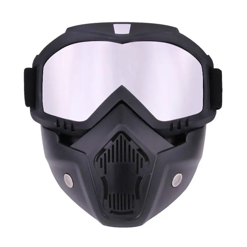 Full Face Mask Goggles UV Proof Windproof Anti-Fog Mask Safety Protective Mak Ski Skiing Snowboard glasses Skiing Eyewea