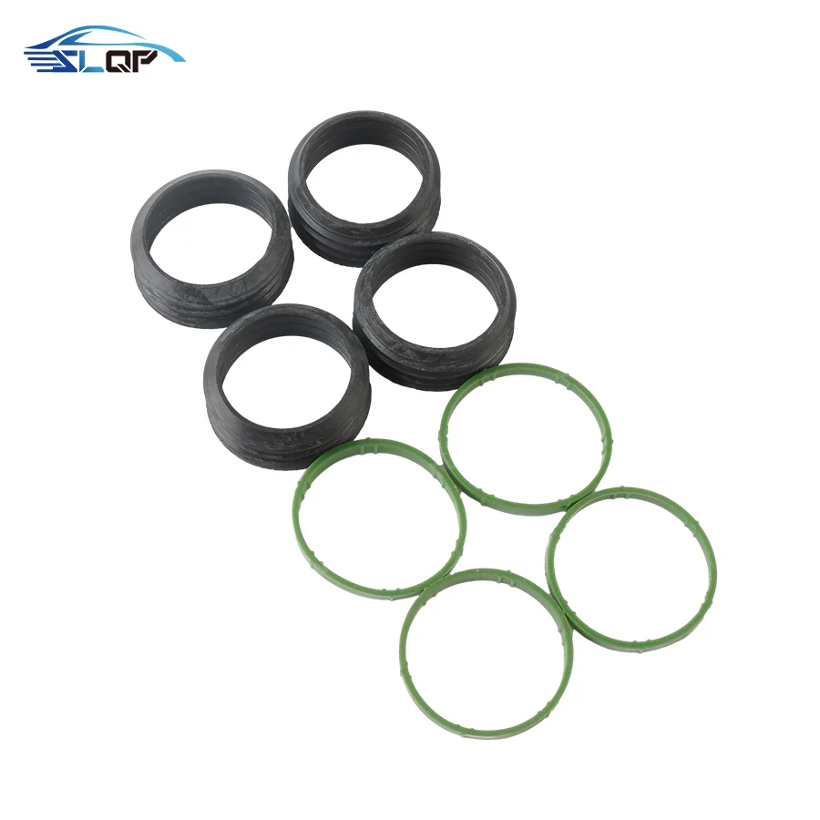 06A133227B Engine Upper and Lower Intake Manifold Gasket Apron For VW Golf MK4 Caddy Skoda Passat Beetle Jetta Polo 06A133398F