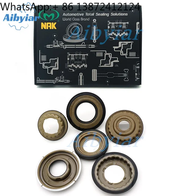 

NAK U150E U151E U151 U150 6PCS/SET Fit for TOYOTA Auto Transmission Piston Kit Car Accessories 136300C