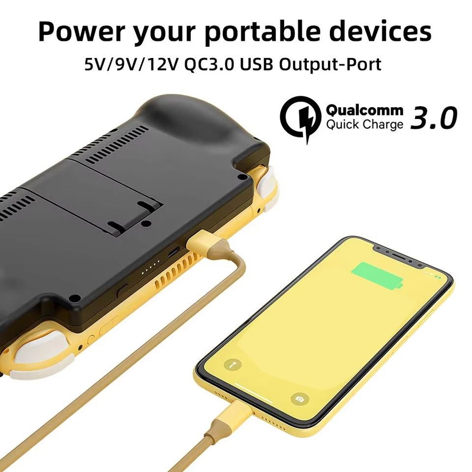 Battery Charger Case For Nintendo Switch Lite Fast Charging Power