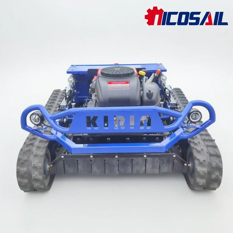 

Customized 500mm Factory Cheap Grass Cutter Robot Crawler Remote Control Lawn Mower With CE EPA Certificate