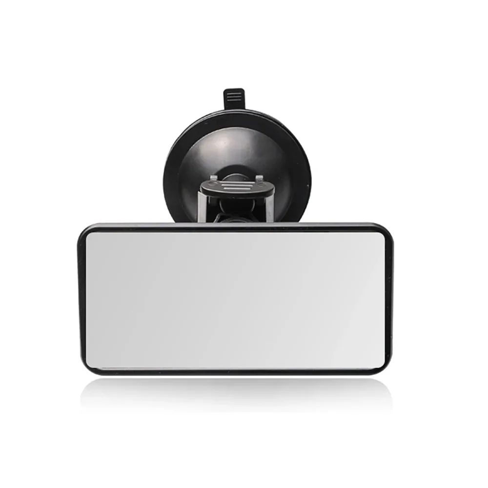 Safety Adjustable Suction Cup Blind Spot Mirror HD Mirror Wide-Angle Rear View Mirror Clip-On Rearview Mirror Cars Trucks SUVs