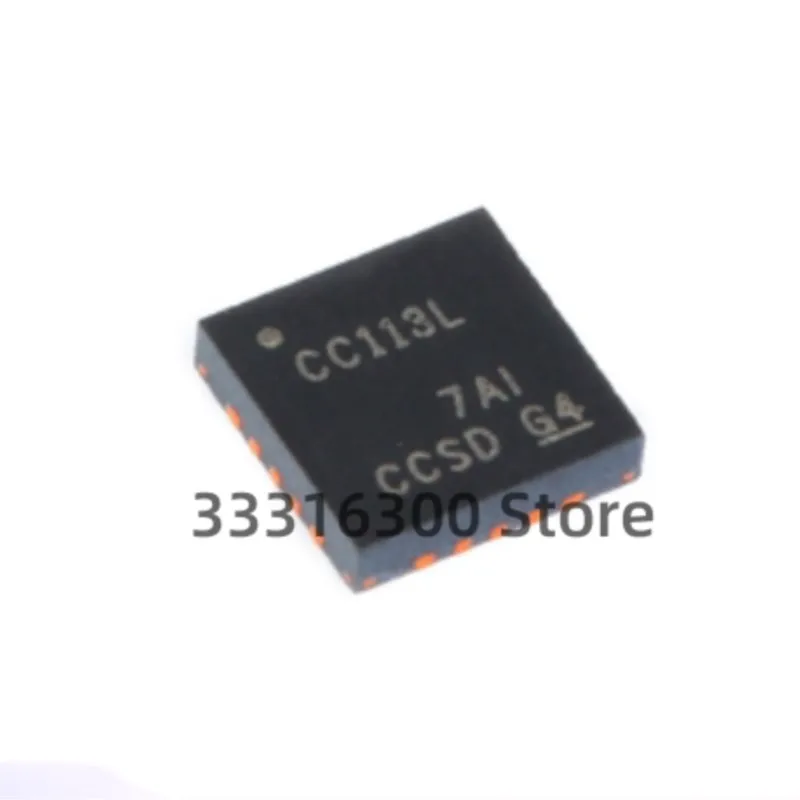 10PCS New CC113LRGPR  Silk screen  CC113L  QFN20 Wireless transceiver chip IC