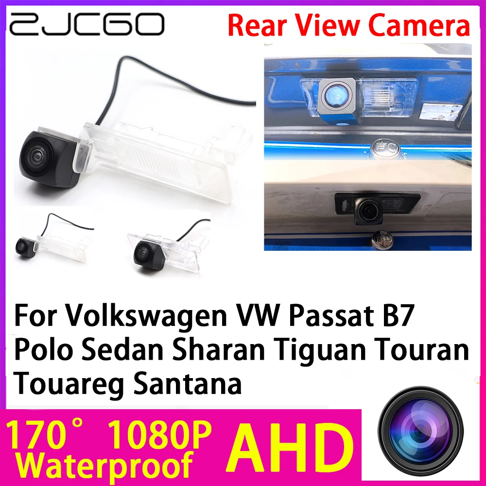 

AHD 1080P Reverse Rear View Camera Night Vision for Volkswagen VW Passat B7 Polo Sedan Sharan Tiguan Touran Touareg Santana