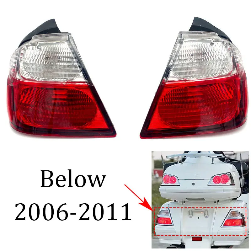 Motorcycle Rear Tail Light Turn Signals Taillight Lens Brake Indicator Cover For Honda Goldwing GL1800 2001-2017 Accessories