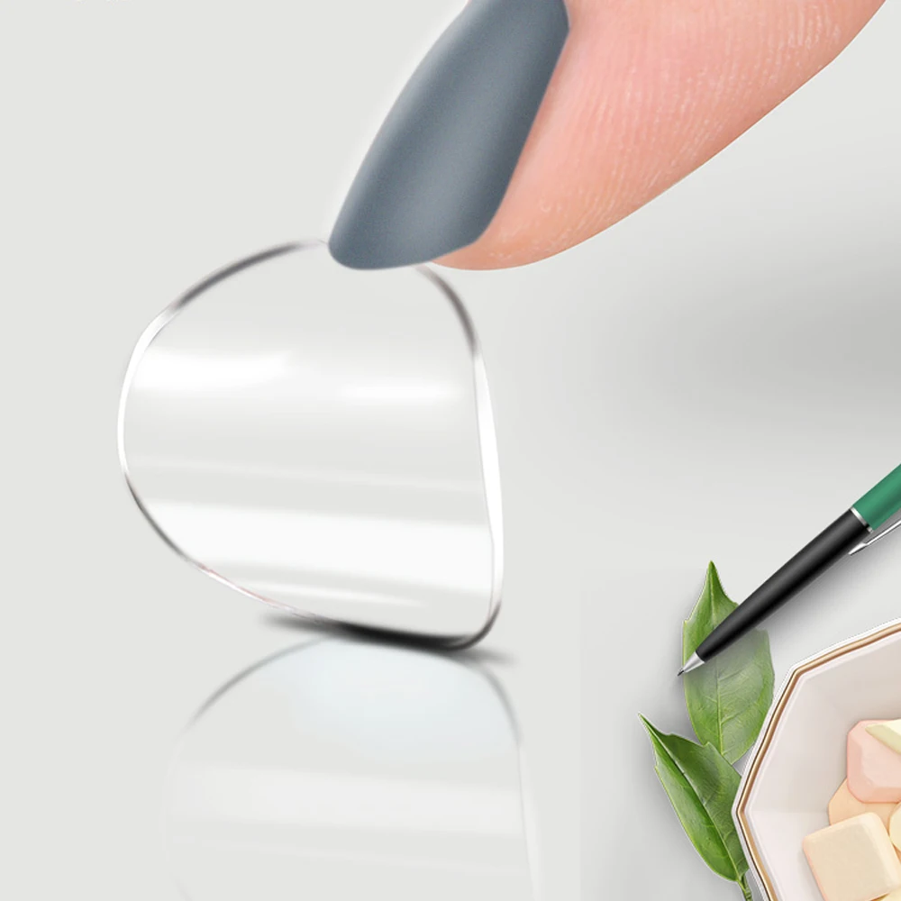 Nano Double-Sided Dot Tape High Viscosity Removable Square Round Traceless Waterproof Reusable Sticker Transparent Wall