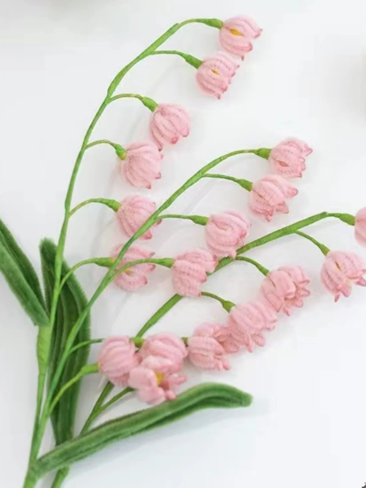 France Flower Muguet Artificielle Handmade DIY Bouquet Craft Supplies Customize Wedding Bride Artificial Holding Hand Flower