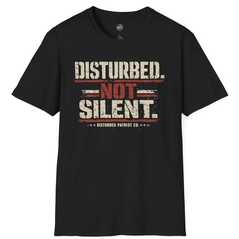 Disturbed Not Silent Bold Protest T-Shirt