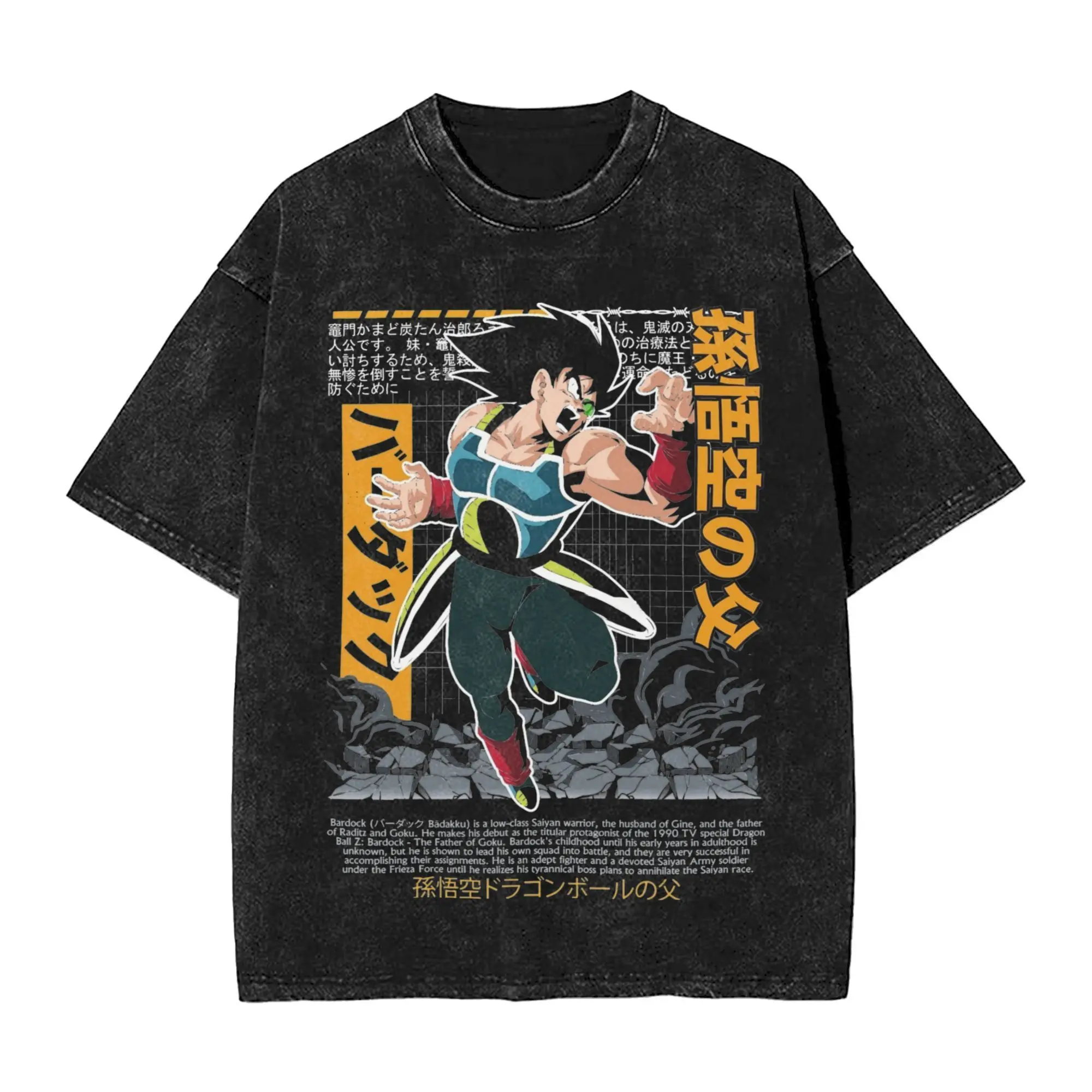 

Dragon Ball Super Gogeta Super Saiyan Ego Purple Aura Silhouette Vintage Washed Anime Print T Shirt Men 2026 Summer