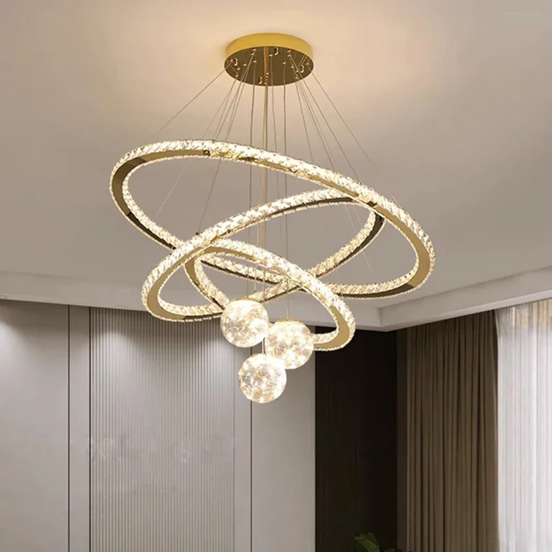 Nordic Minimalist Home Decor Lighting Fixtures, Including Living Room Chandeliers, Bedroom and Dining Room Chandeliers, and Indo
