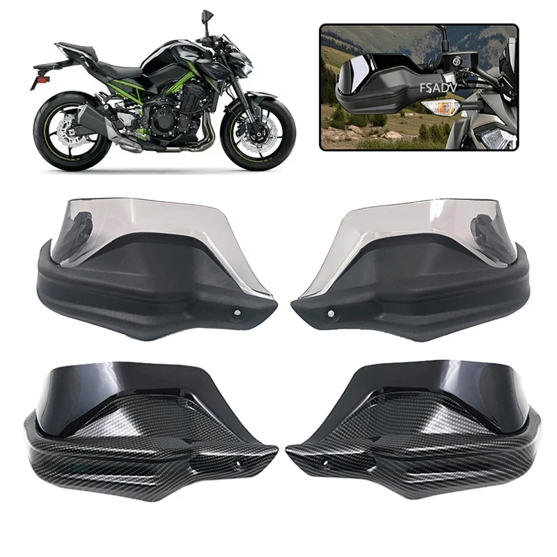 For KAWASAKI Z900 Z 900 ZR900 2017-2024 Motorcycle Handguard Shield Hand Guard Protector Windshield Z900 Handlebar Handguard