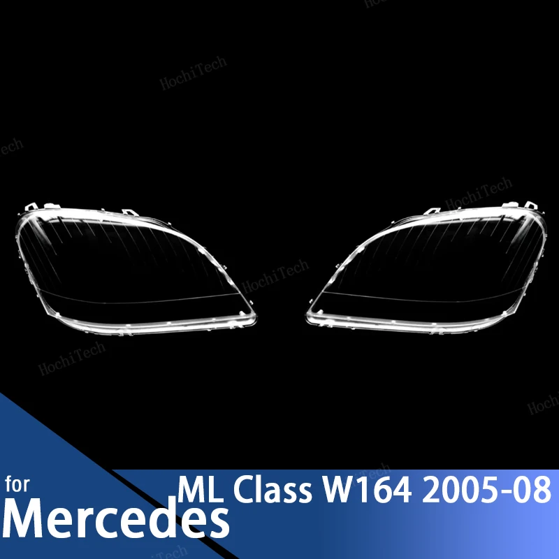 

Headlamp Cover Car Front Lamp Transparent Lampshade Headlight Shell Cover For Mercedes-Benz ML Class W164 Pre-facelift 2005-2008