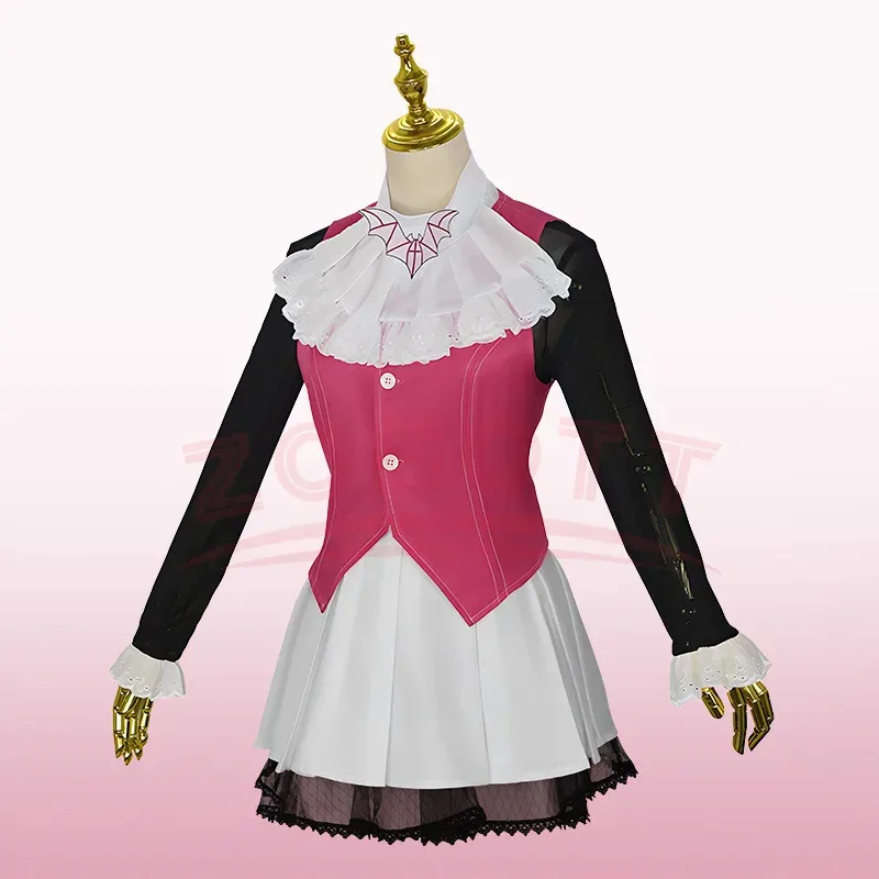 Anime Draculauraa Ulaa Cosplay Anime Cosplay 【S-2XL】 lindo disfraz de Cosplay de Dráculaura monstruo fantasía alta Cosplay de Dráculaura