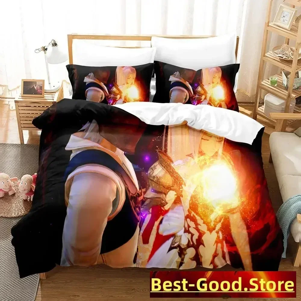 

2023 New Tales of Arise Bedding Set Duvet Cover Sheet Printed Bed Set Pillowcase Bed Full Queen King Size Comforter Bedroom