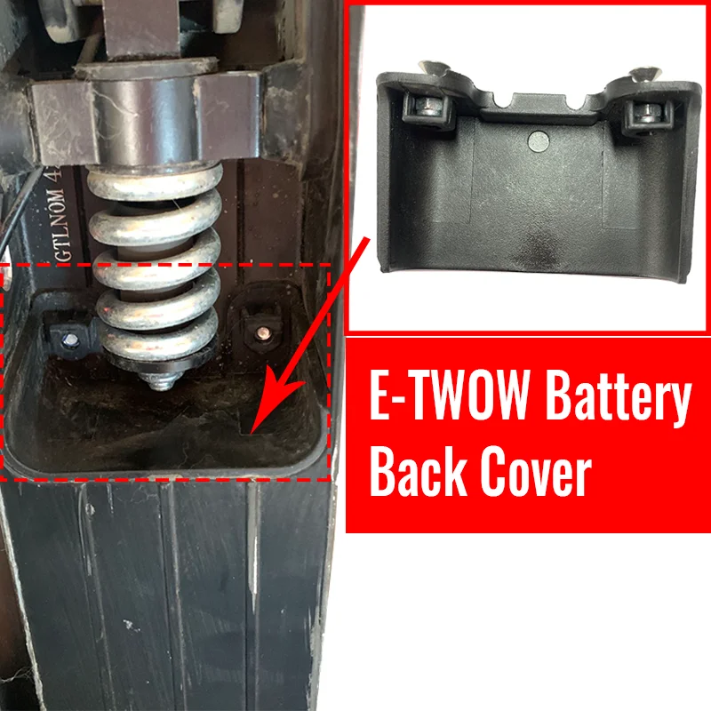 Original ETWOW Battery Back Cover for All model E-TWOW E-scooter 48V GT 36V Booster V Plus