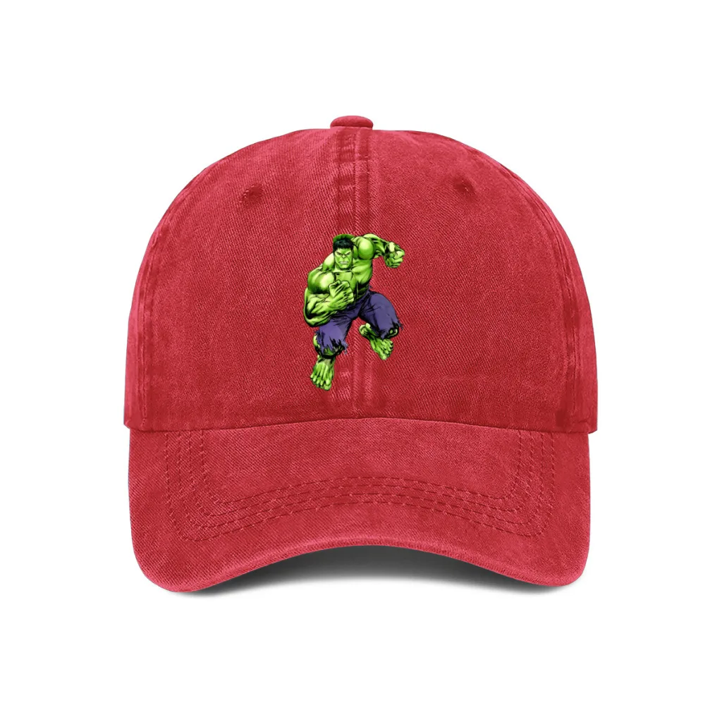 Marvel Hulk Cool Baseball Cap Men Cowboy Hats Women Visor Caps