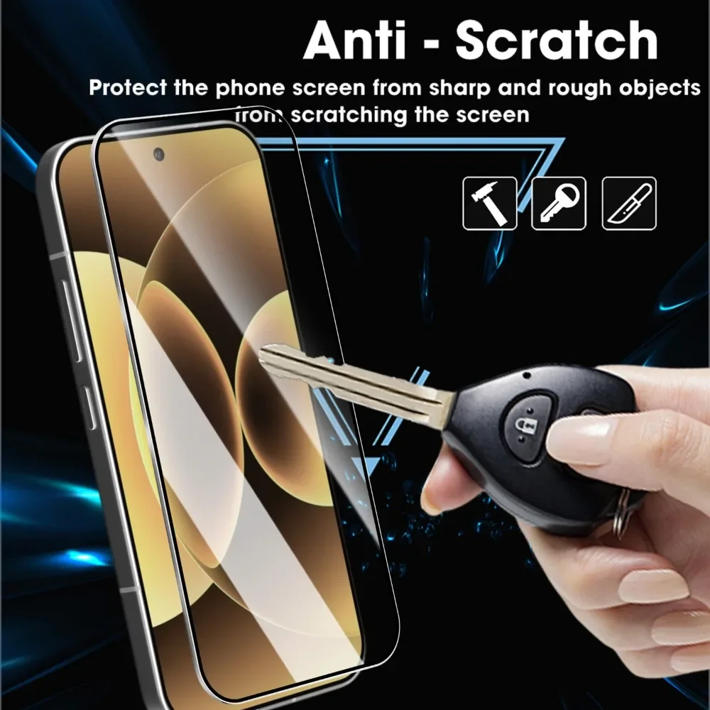 3/1pcs for Xiaomi 17 Pro Max Easy Install Tempered Glass Screen Protector Full Cover Anti-scratch Protective Films for Mi 17 Pro