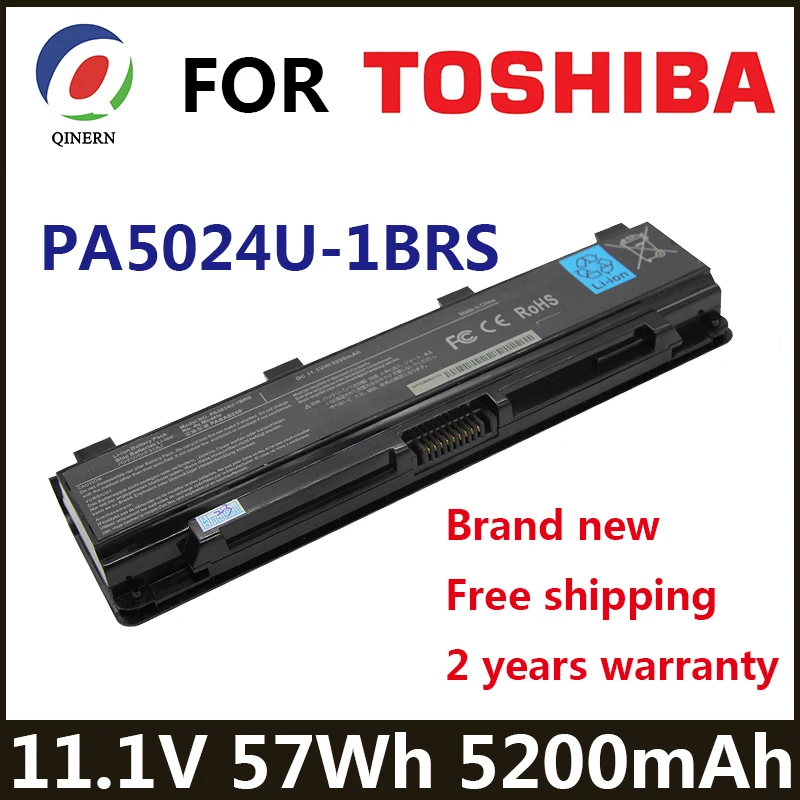 

PA5024U-1BRS Laptop Battery FOR TOSHIBA Satellite C800 C805 C840 C850 C855 C870 L800 L805 L830 L835 L840 L850 L855 L870 PABAS260