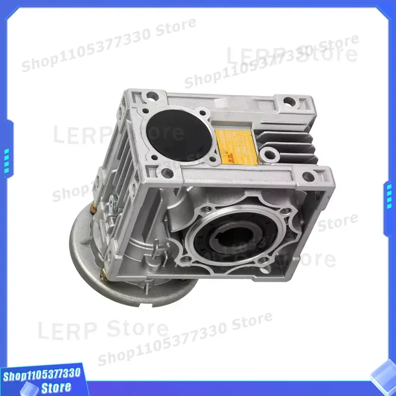 High Precision Worm Gear Reducer Ratio 7.5 to 100 for Material Handling Systems Industrial Transmission Box Speed Reducer