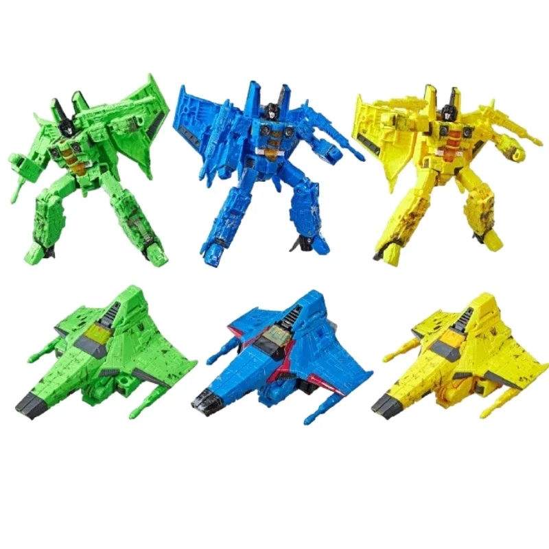 TransformersToys War for Cybertron:Siege WFC-S52-54 Seeker AcidStorm NovaStorm IonStorm 3-Pack Figures Collectible Gifts Hobbies