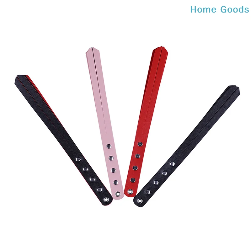 preferredPU Leather Paddle Slapper Whip For Horse Training Enhance Pain Equestrian Training Horse Whip Equestrian Riding Crops