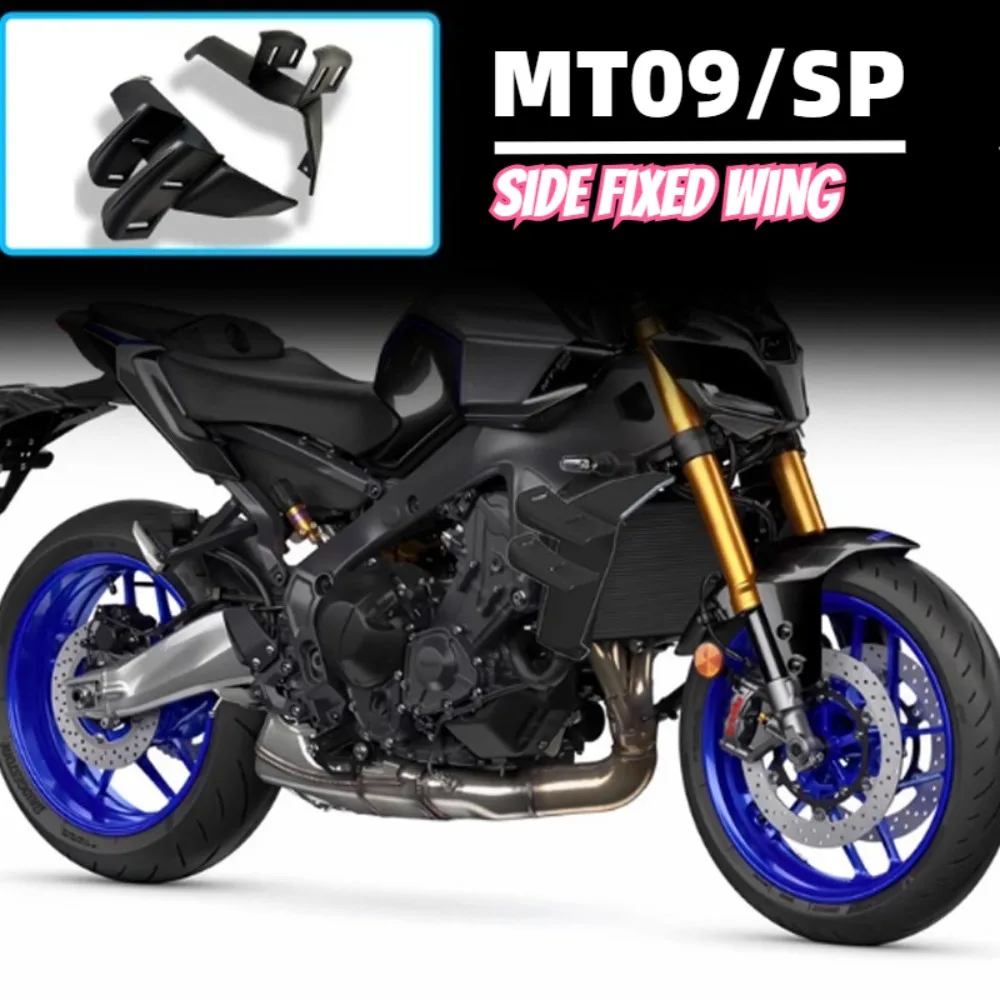 

For YAMAHA MT-09/SP 2024 2025 GP Wing Motorcycle Spoiler Side Fairing MT-09 SP Motorcycle Accessories Side Wing Side Spoiler
