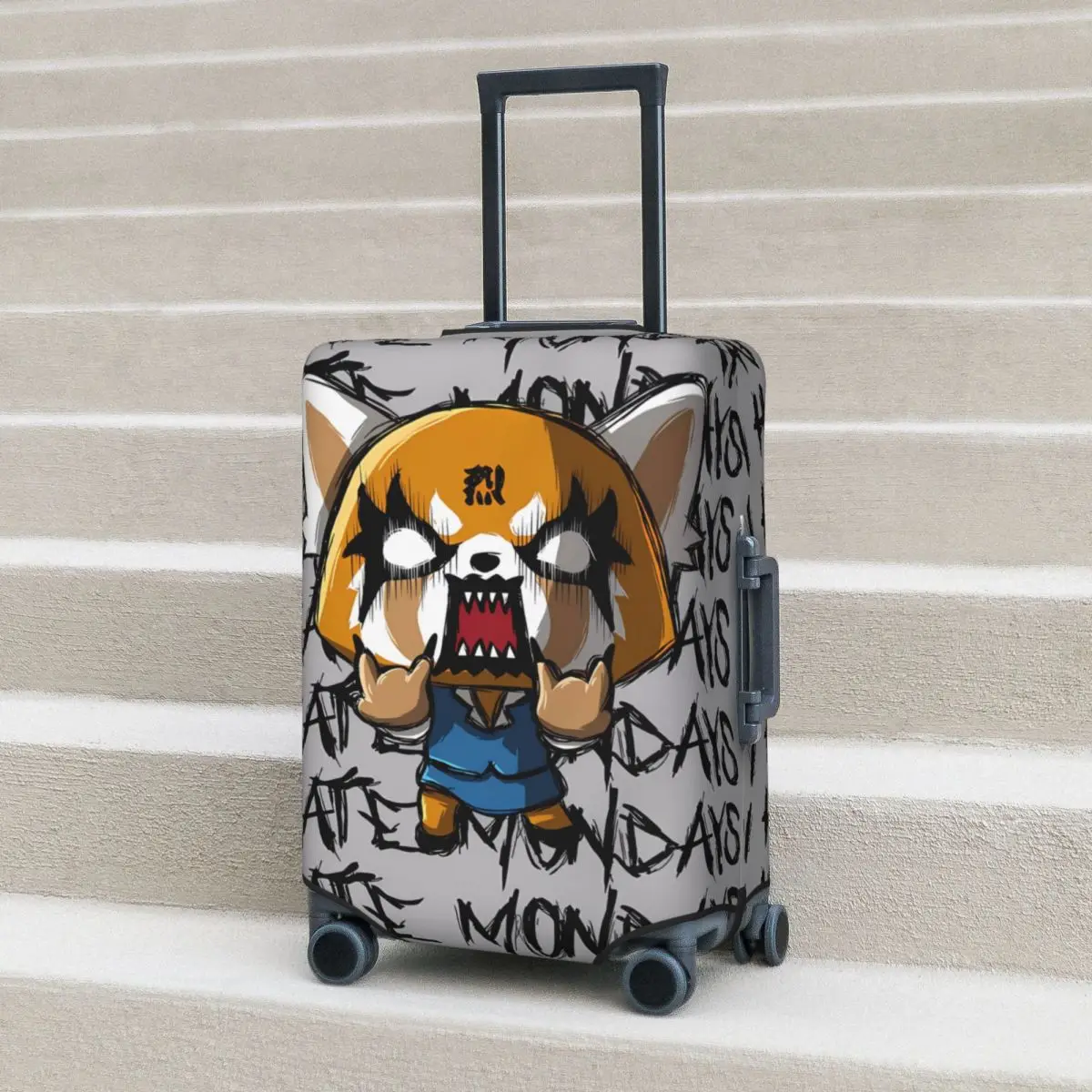 

Sanrio Aggretsuko чехол для чемодана отпуск бизнес практичные принадлежности для багажа протектор