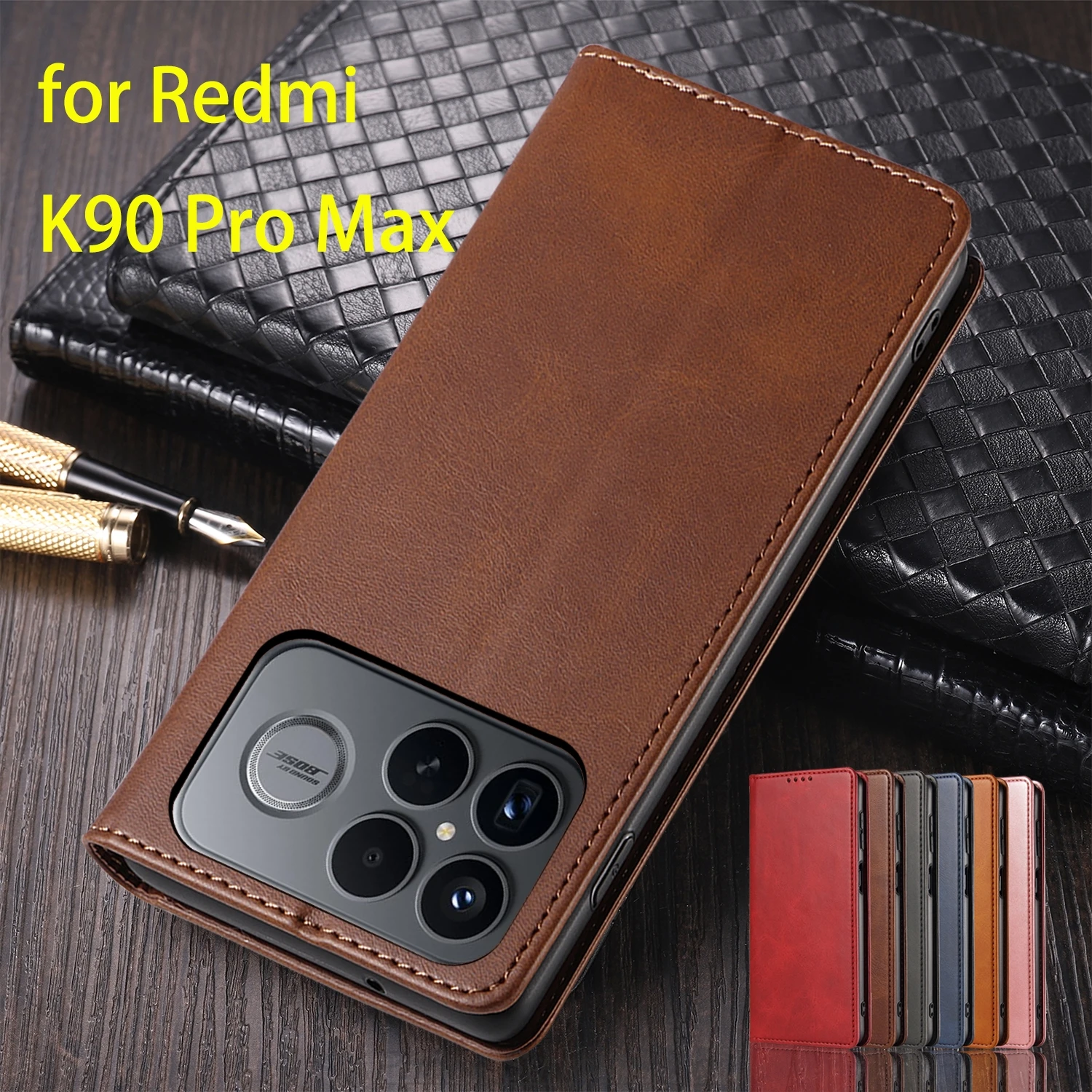 

Leather Case for Xiaomi POCOPHONE POCO F8 Ultra / PCOO F8Ultra Flip Case Holster Magnetic Attraction Wallet Cover Fundas Coque