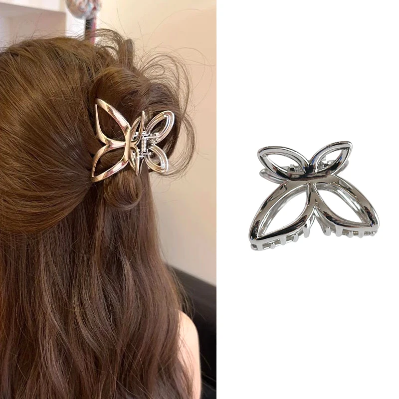 HUA HUA Vintage Schmetterling Haarspange für Frauen Temperament einfache Kopfbedeckung Mode Haarklammern personalisierte Haarschmuck Geschenke
