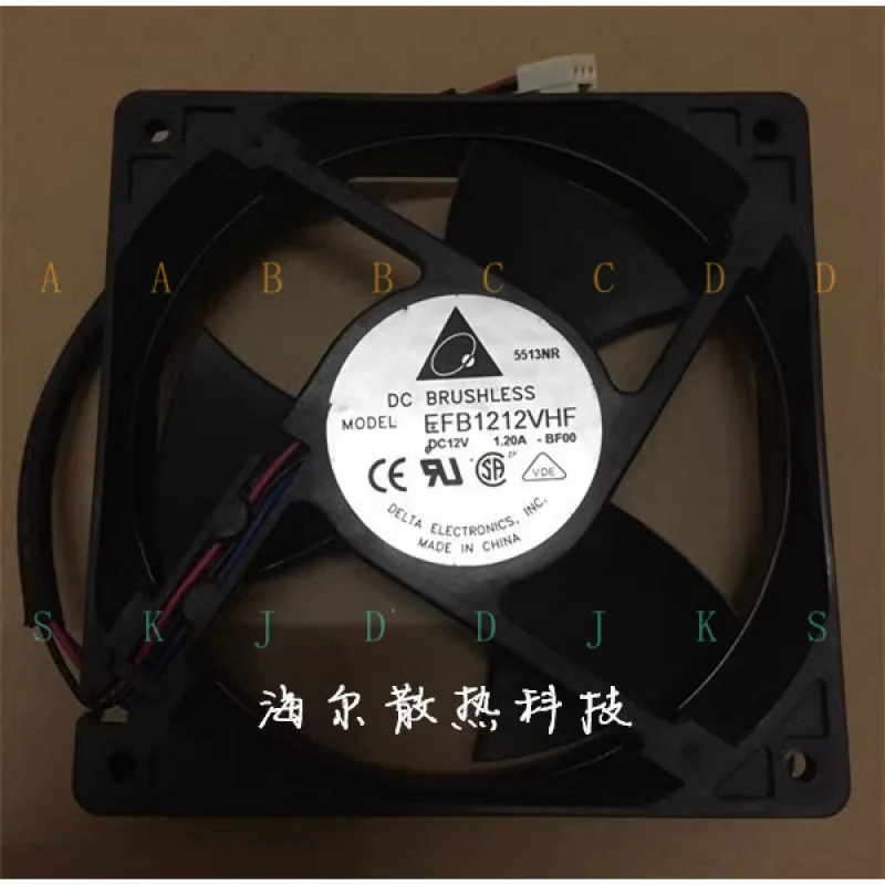 

Вентилятор охлаждения M 1pc EFB1212VHF DC12V 1.20A 12032 12см, 2-проводной