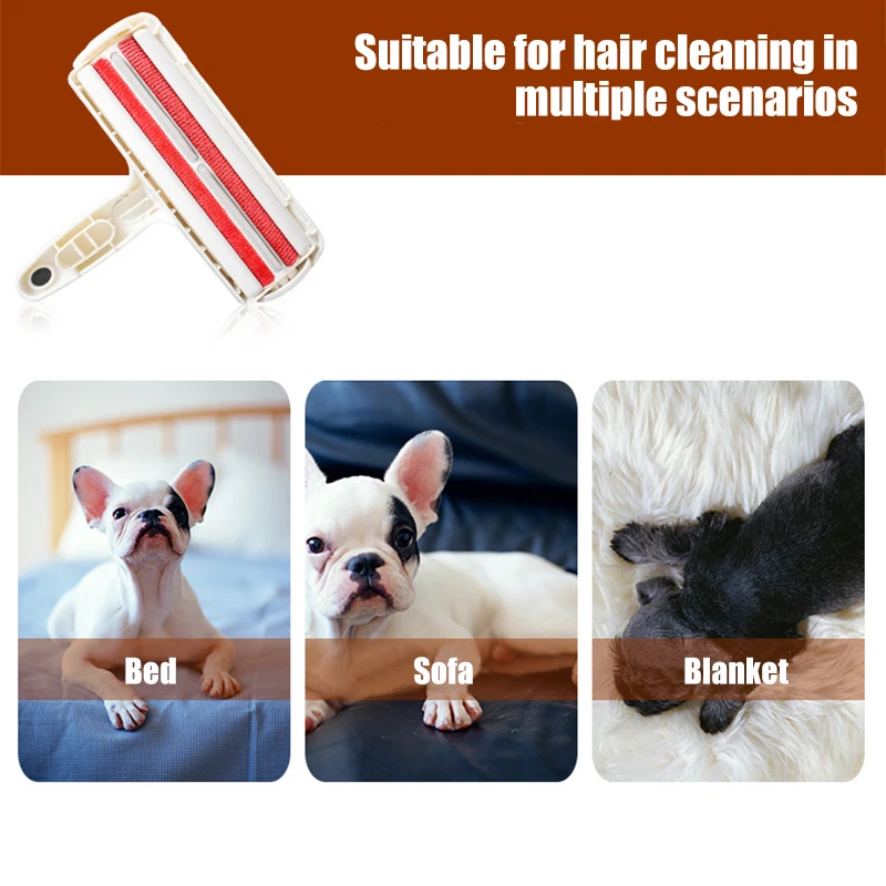 pet hair devouring roller remove animal hair dog comb tool hair brush pet accessories for cat brosse anti poils chien et chat