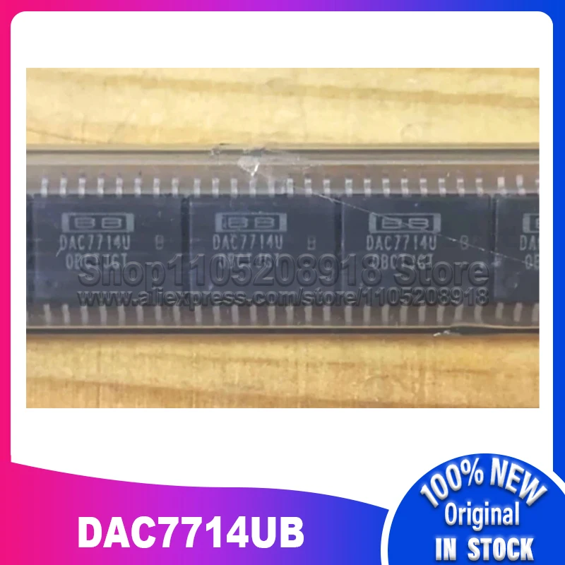 

1~10PCS/LOT DAC7714UB SOIC-16 DAC7714U 100% New Spot stock