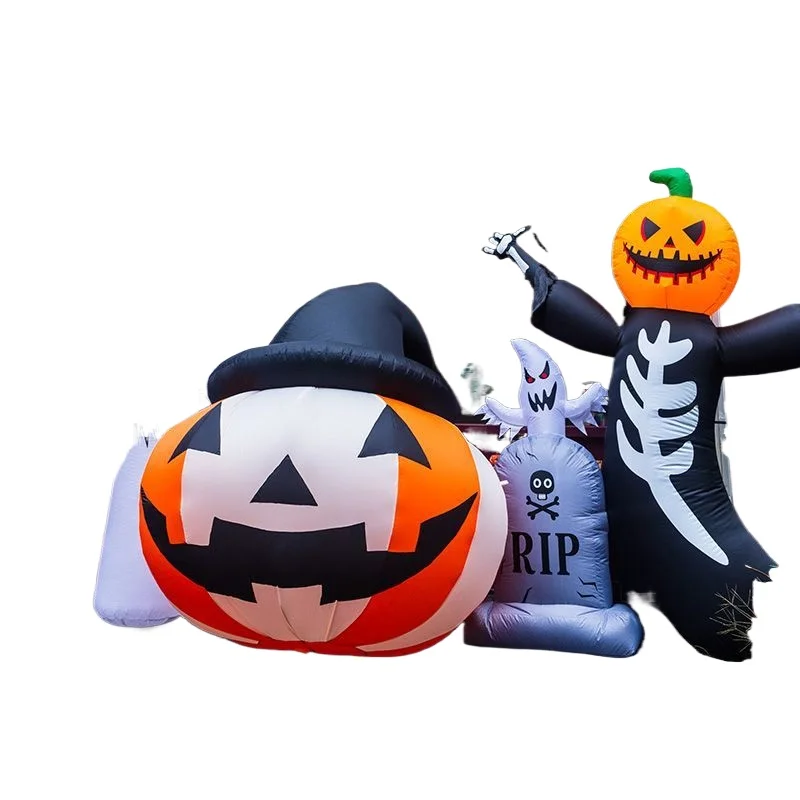 

Halloween atmosphere air model luminous pumpkin lantern props dress up ornaments, outdoor decoration