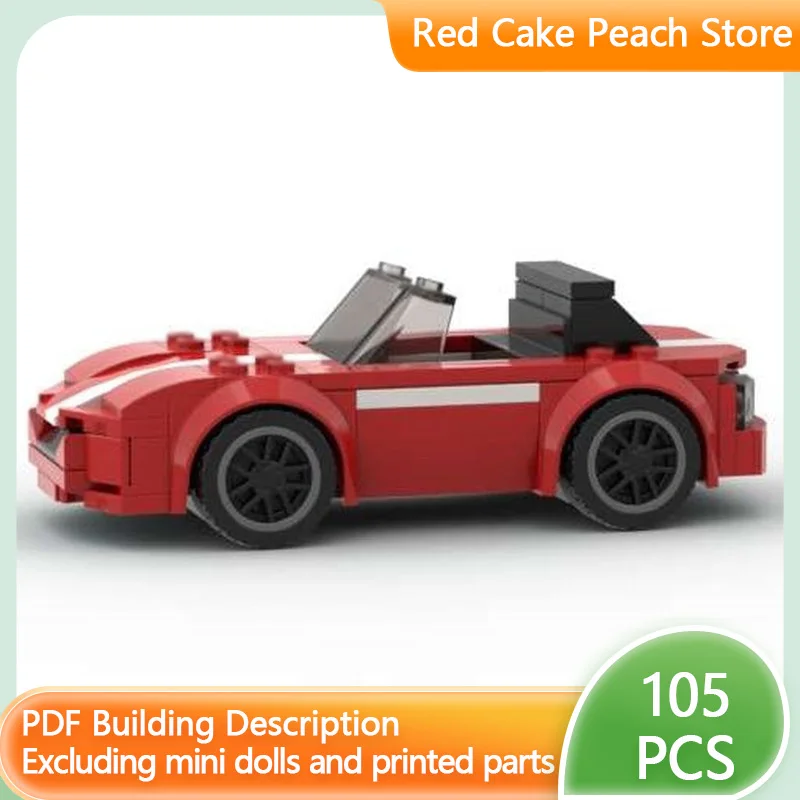 

Speed Racing Car Model MOC Building Bricks MX5 Miata Hypercar Modular Technology Children Holiday Gifts Assemble Toys Suit
