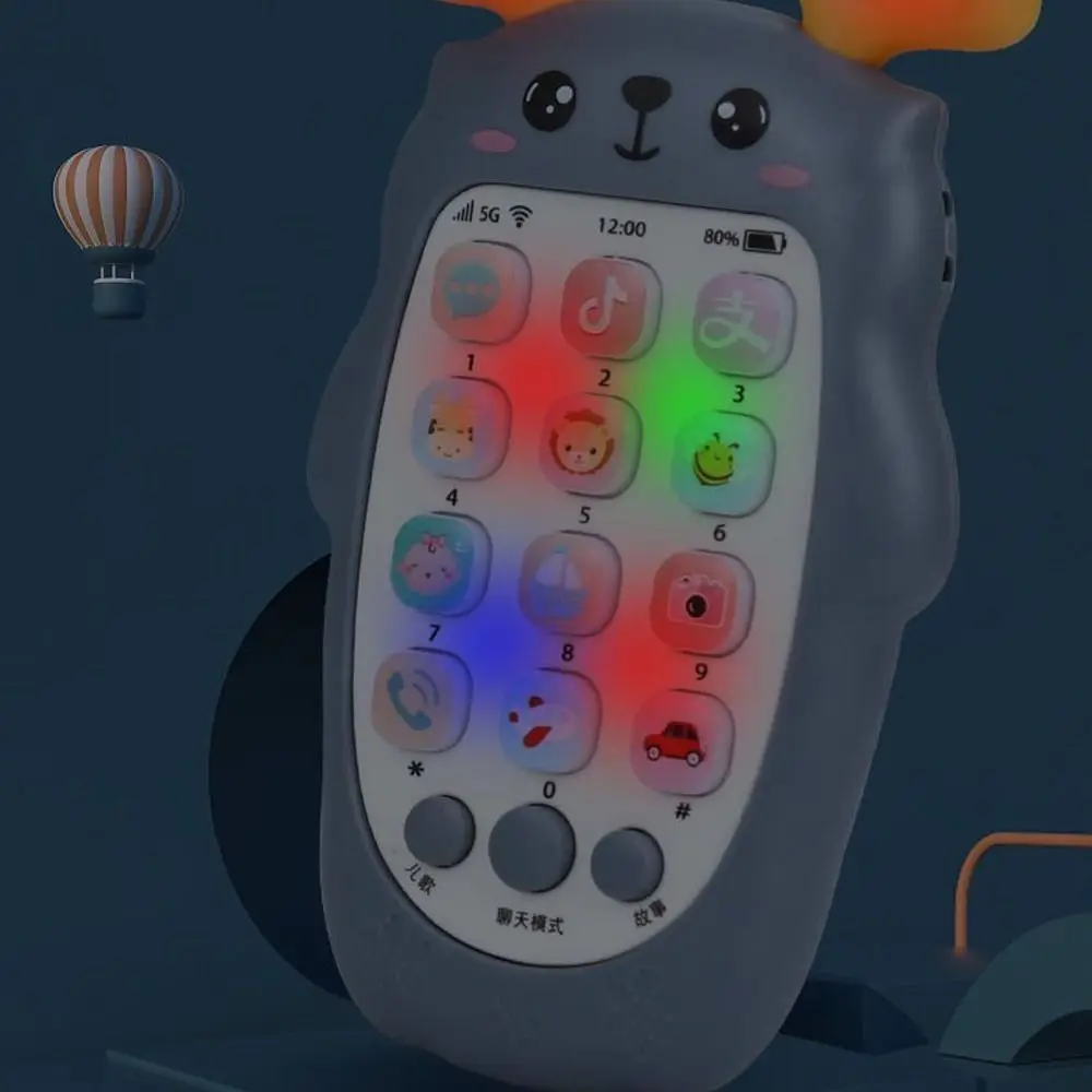 Jouets multifonctionnels pour téléphone de bébé, avec anneau de dentition, Simulation légère, jouets de couchage, cadeau pour enfants, nouvelle collection