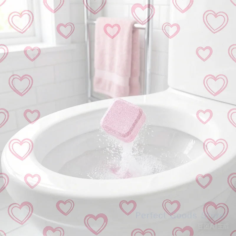Home Bathroom Cleaning Solution - أقراص فوارة لتنظيف المرحاض، مزيل البقع