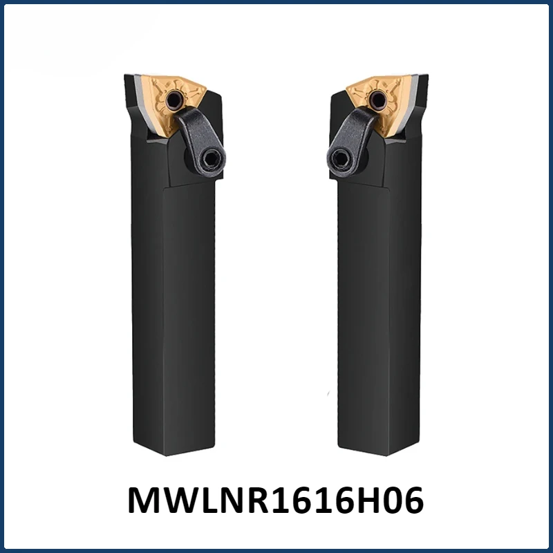 1PCS CNC MWLNR1616H06 MWLNR2020K06 MWLNR2525M06 Cylindrical Turning Tool Holder Carbide Insert External Turning Tool