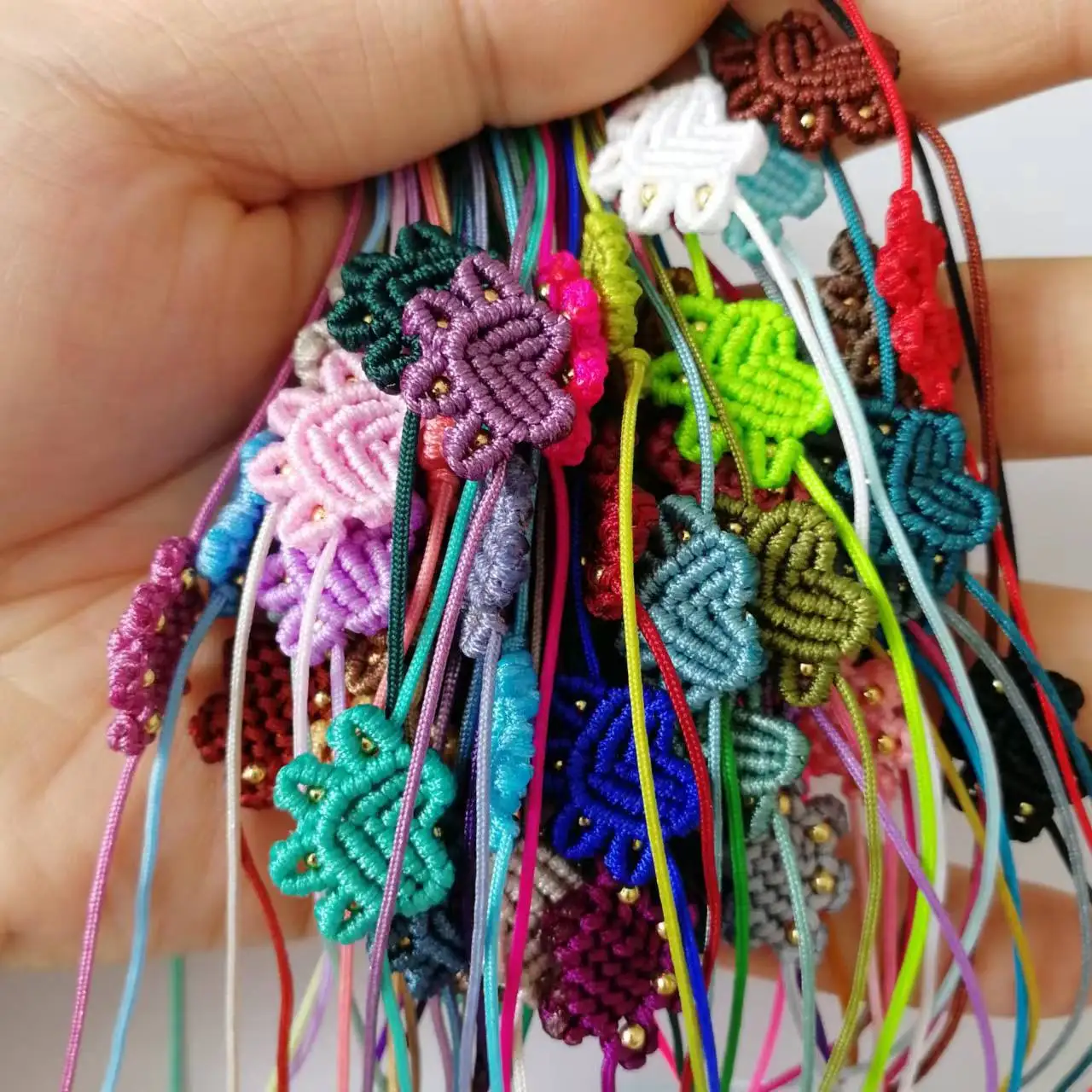 

Bohemia Dog Paws Heart Shaped Love Lucky Braided Bracelet Simple Trendy Ladies Thread Handmade Jewelry Best Gift