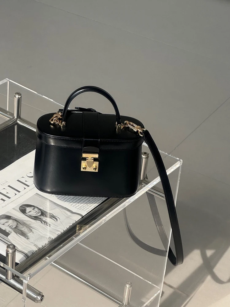 

Кожаная сумка Ele, женская модная сумка через плечо на одно плечо, универсальная сумка-коробка-сумка ape для ежедневного использования от Ouangde