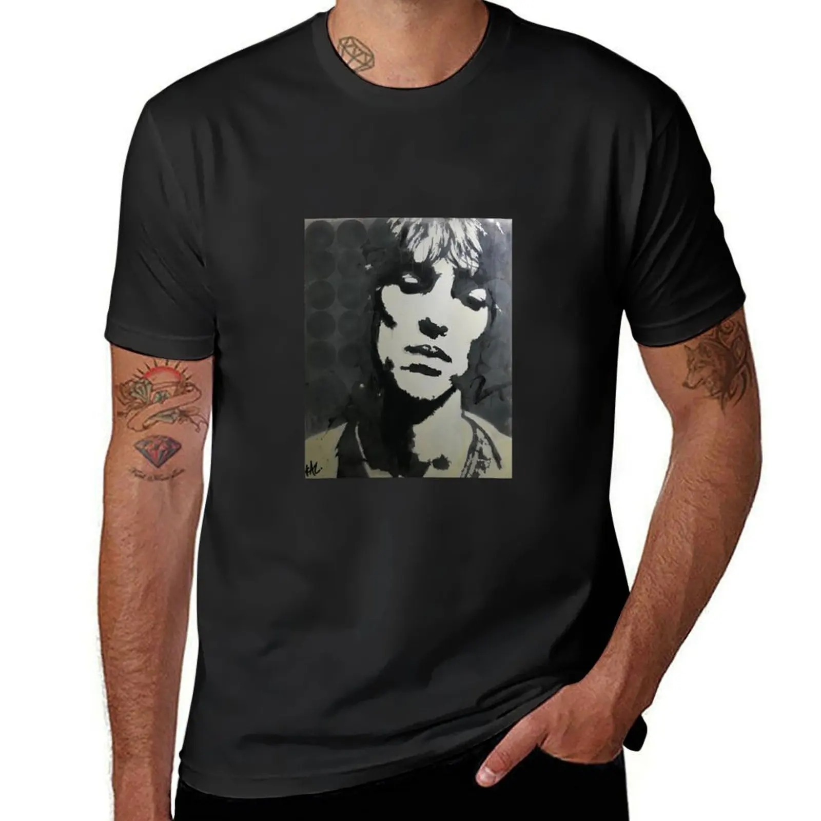 ‘Richard Ashcroft’ T-Shirt sports fans quick-drying boys whites mens vintage t shirts