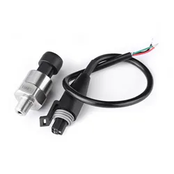 30/100/150/200/300/500Psi Stainless Steel Pressure Gauge Sender Transducer Transmitter Sensor DC 5V For Oil Fuel Air Water (100P