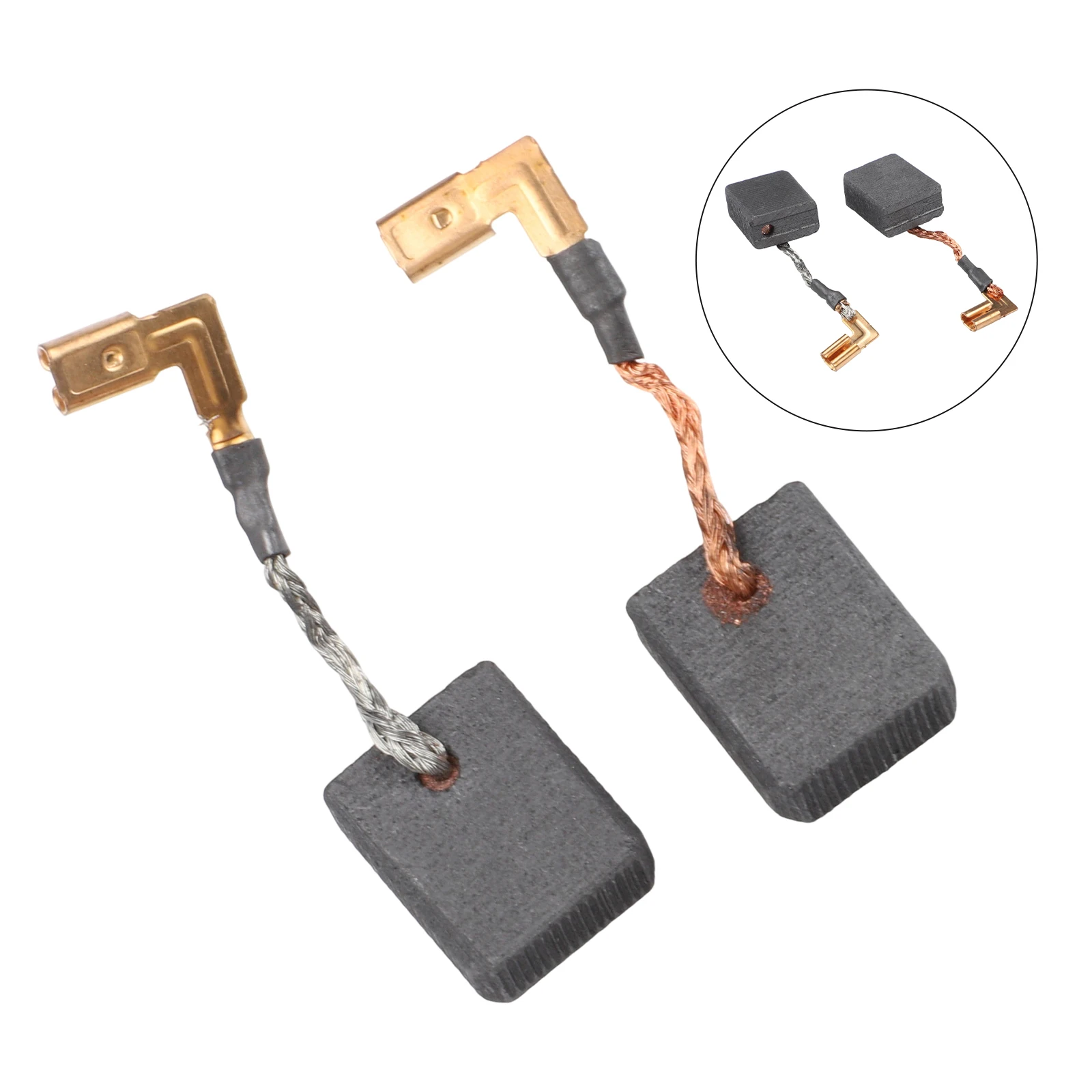 Replacement Carbon Brush Set Part Number NA121485 Angle Grinder Intermittent Use Metal Components Carbon Material