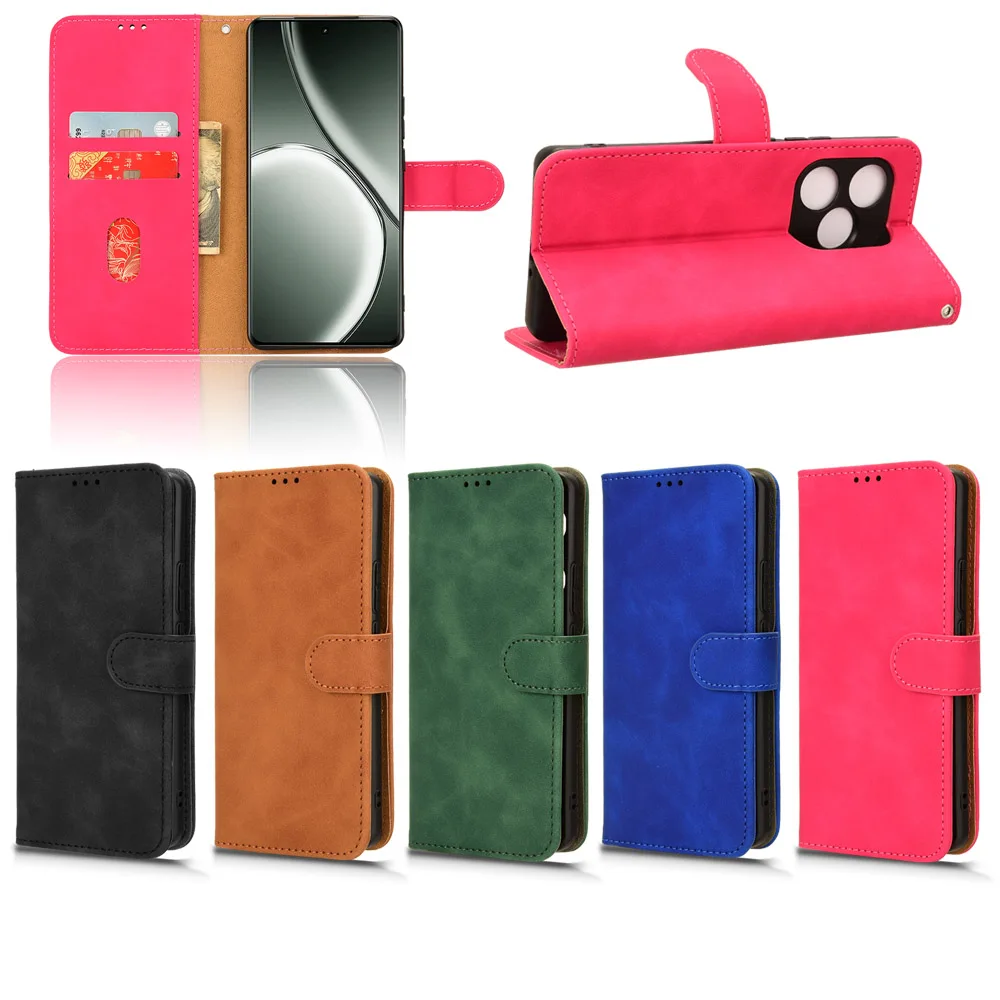 Realme GT 6T 6 GT6 NEO 6 SE 7 7T 7X Flip Leather Case Luxury Skin Retro Wallet Book Holder Cover For Realme GT6T GT 6 T Bags