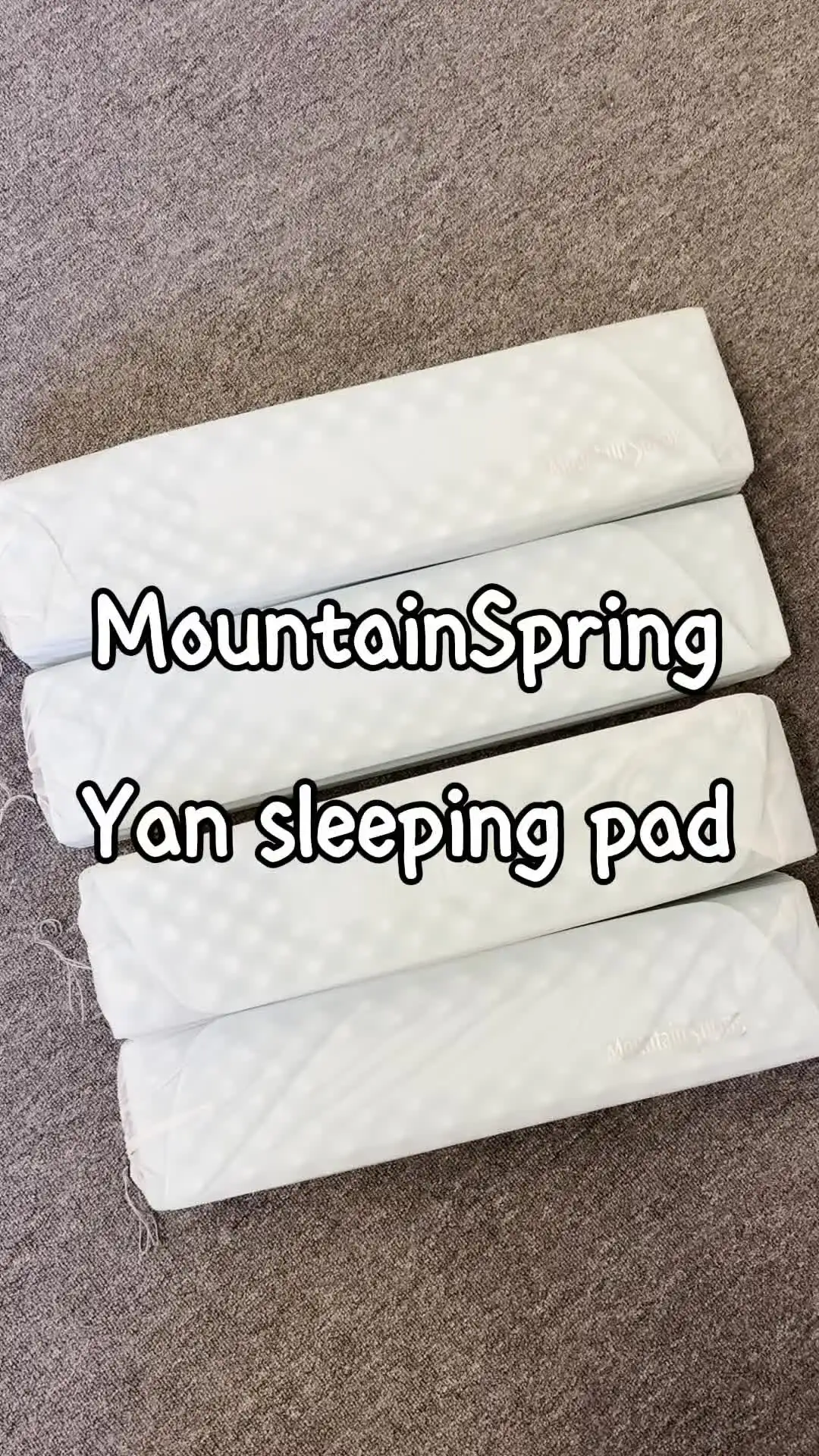 Mountain Spring Y-55/Y-55 Pro Outdoor Ultralight Egg Nest Pad