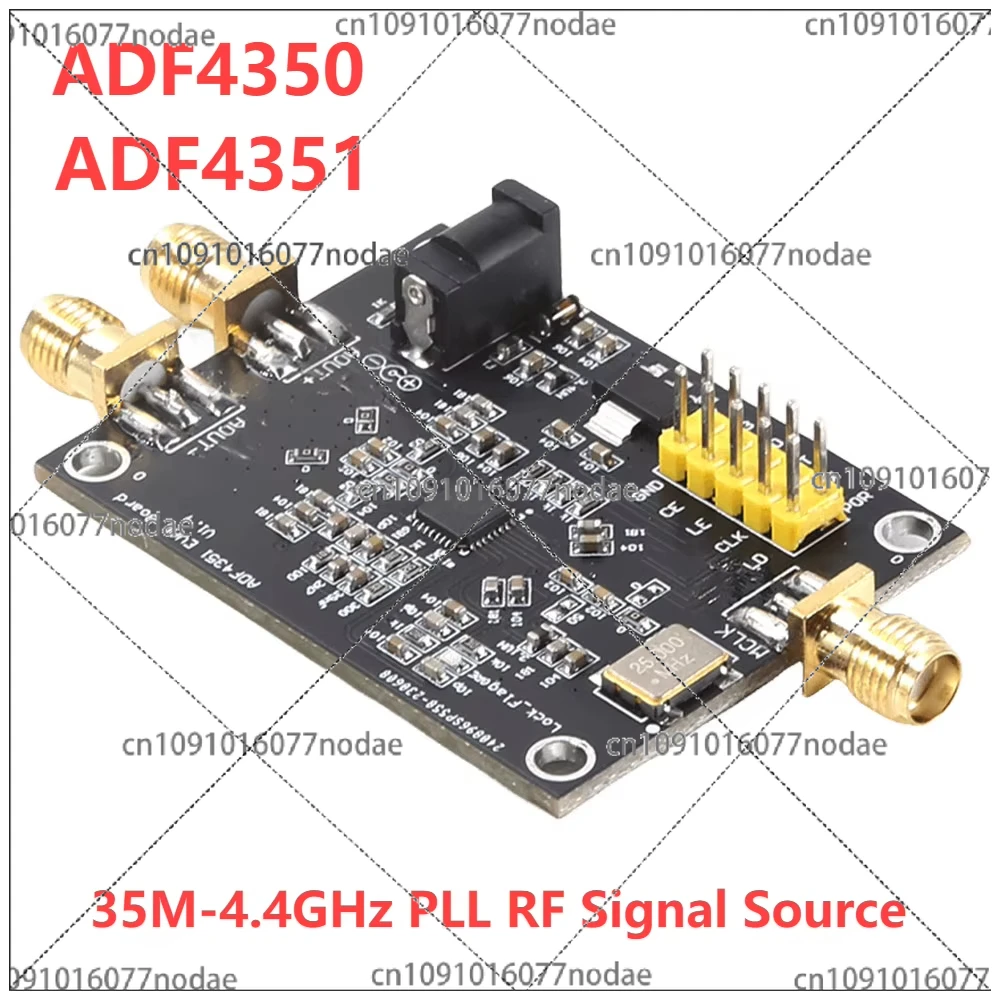 35M-4.4GHz PLL RF Signal Source Development Board ADF4350 ADF4351 Signal Generator Module SMA RF Phase-Locked Loop Board Module