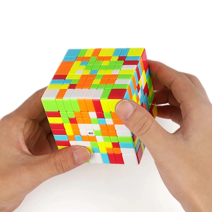 Qiyi 9x9 Speed Magic Cube 9 strati Qiyi Mofangge 9x9x9 Puzzle Antistress professionale giocattoli bambini Cubo Magico