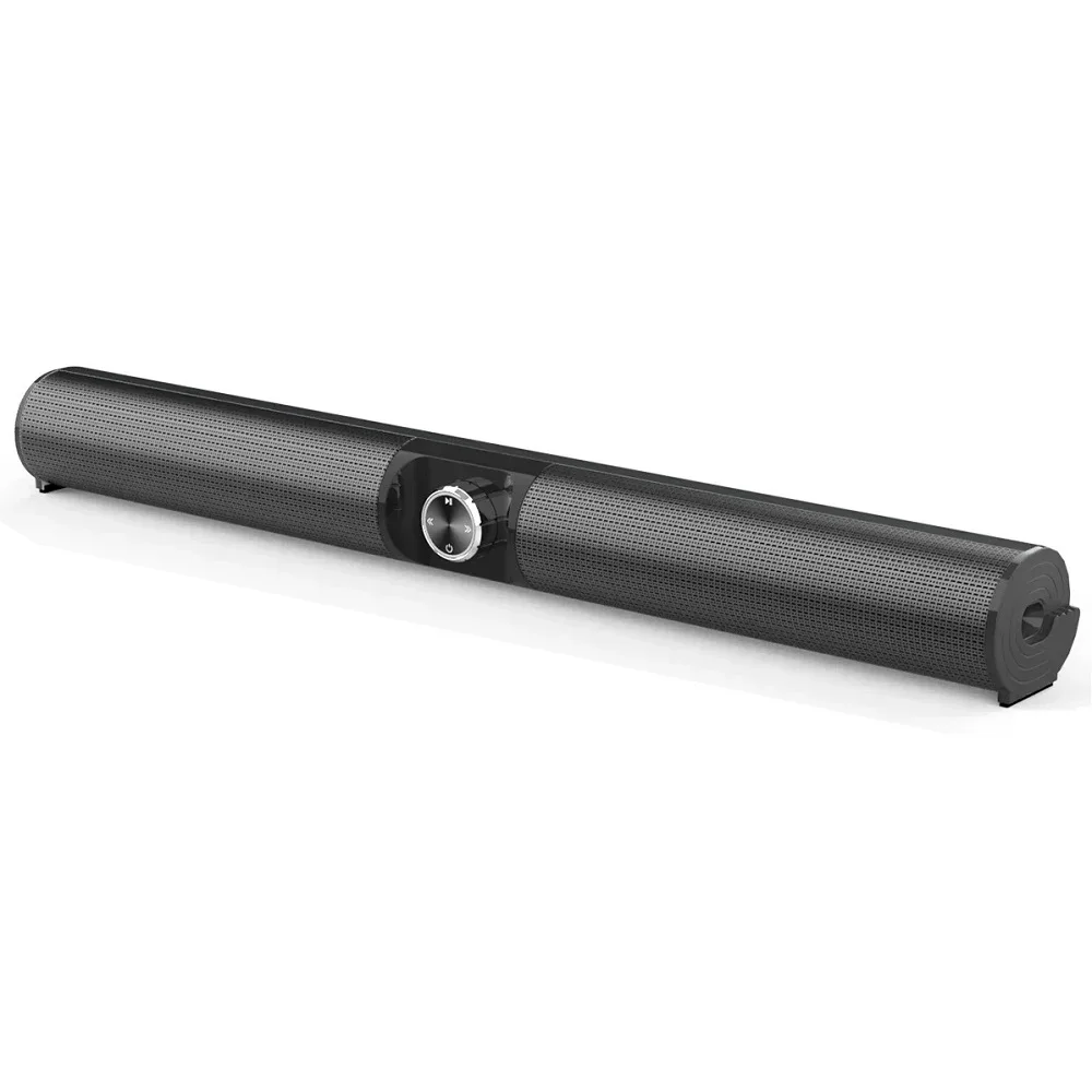 BS-55 100W bluetooth 5.3 bouton de Volume barre de son sans fil haut-parleurs d'ordinateur choquant basse Surround son Support USB/AUX RGB lumière