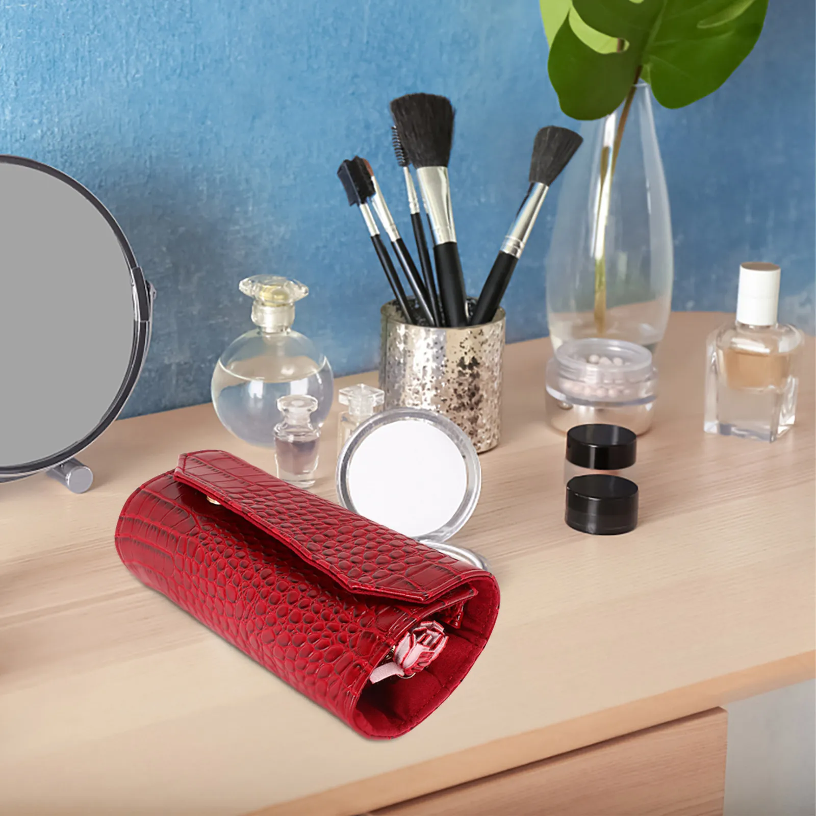 

Роскошный мягкий органайзер для украшений, яркий дорожный мешочек для хранения ювелирных изделий, стильный дизайн для женщин в отпуске